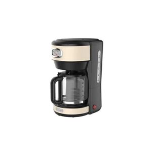 Westinghouse - Retro - Machine à café - Cafetière filtre - Avec filtre réutilisable - 10 tasses de café - Blanc - Publicité