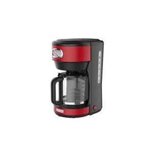 Westinghouse - Retro - Machine à café - Cafetière filtre - Avec filtre réutilisable - 10 tasses de café - Rouge - Publicité