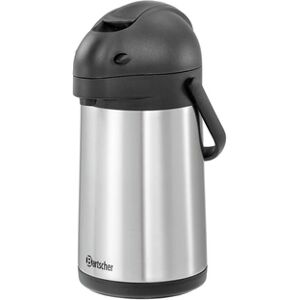 Bartscher Cafetière thermos professionnelle à pompe en inox 1.9 L - Publicité