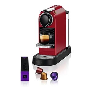 Krups NESPRESSO CITIZ ROUGE YY4117FD - Publicité