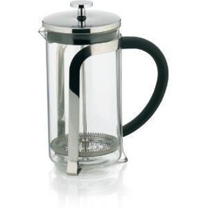 Kela 10852 Venecia Cafetière À Piston Verre/Acier Inoxydable Transparent/Gris 21 Cm - Publicité