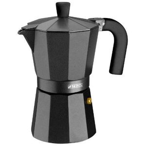 Bra Machine À Expresso Italienne En Aluminium Noir 6 Tasses