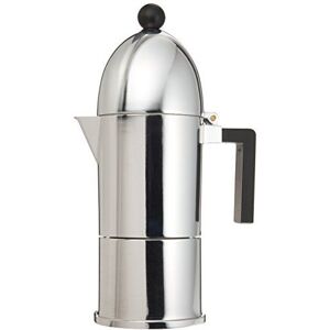 A di Alessi - A9095/6 B - La Cupola - Cafetière Espresso en Fonte d'Aluminium - Noir - Publicité