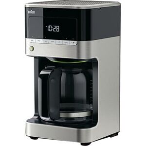 Braun PurAroma 7 KF 7120 - Cafetière - 12 tasses - inox/noir - Publicité