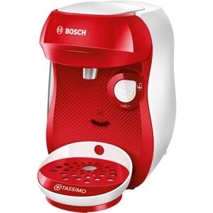 Bosch Cafetière à dosette Happy TAS1003 rouge + 4 packs de T-Discs