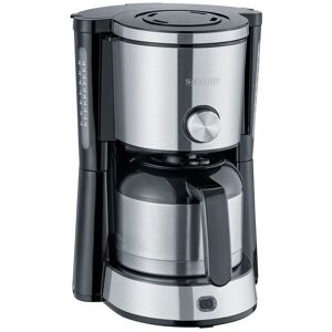 SEVERIN KA 4845 TypeSwitch - Cafetière - 8 tasses - noir/inox brossé - Publicité