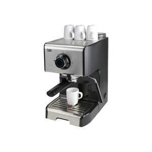 Beko CEP5152B - Machine à café avec buse vapeur "Cappuccino" - 15 bar - noir/inox - Publicité