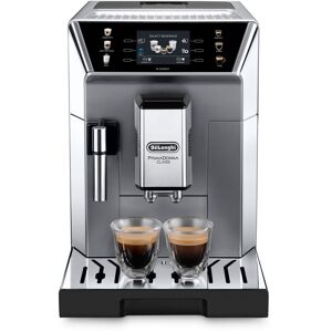 De'Longhi PrimaDonna Class ECAM 550.85.MS - Machine à café automatique avec buse vapeur "Cappuccino" - 19 bar - Métallique/noir - Publicité