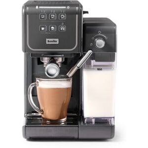 Expresso Broyeur BREVILLE Prima Latte III gris foncé VCF146X - Publicité