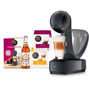 Cafetière à dosette ou capsule Krups Nespresso Vertuo Next Grise 1,1L  YY4298FD - NEXT GRIS YY4298FD