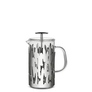 Alessi Barkoffee BM12/8 Cafetière Presso-Filtre Design en Acier Inoxydable 18/10, Poli - Publicité