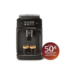 PHILIPS Machine à café expresso avec broyeur EP1200/00 - Noir - Publicité