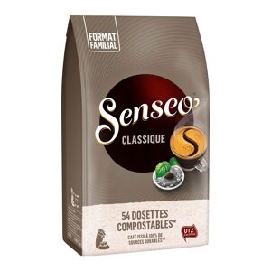 Senseo Dosettes de café Senseo Classique - Paquet de 54 Bleu