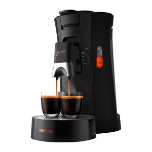 Philips Machine à café à dosette Senseo Viva Intensity plus noire 0,9 L