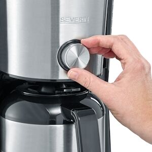 Cafetiere Isotherme 1000w 1,4l Noir Inox Severin - 4845 - Publicité