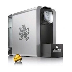 CAFÉ ROYAL Machine à Café Compact Pro 1L - Compatible Uniquement avec Capsules Café Royal Pro - 48 Capsules Offertes