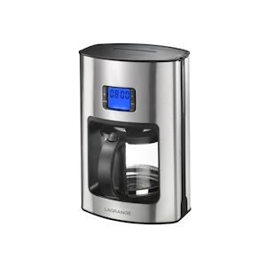 Lagrange cafetière noir et inox 1000W 529001