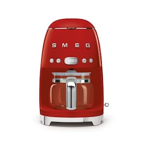 SMEG Machine à café filtre 1.4 rouge - Inox Smeg 25.6x24.6 cm