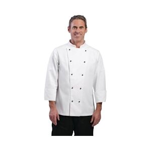 Veste de cuisine Whites Chicago manches longues blanc XS