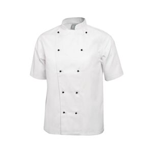 Veste de cuisine Whites Chicago manches courtes blanc XXL