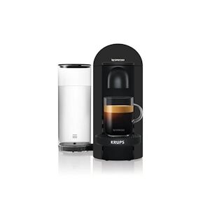 Machine a Cafe a Café KRUPS Vertuo Plus Noir Mat Cafetiere a capsules espresso YY3922FD usage non-intensif NESPRESSO