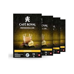 CAFÉ ROYAL Café en Capsule Espresso pour machine Café Royal Pro uniquement 4 x 48