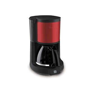 Moulinex Cafetière Subito 15 tasses rouge - Autre Inox Moulinex 22x23.3 cm