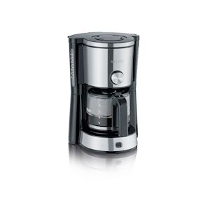 Severin Cafetière filtre KA 4825 1.25L inox et noir