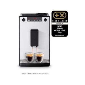 Melitta E950-666 - Cafetiere Automatique Solo Pure Argent - 1400w - 3 Reglages Dintensite - Reservoir A Grains 125g - Publicité