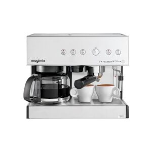 MAGIMIX Expresso filtre Automatic chrome - 120 cl Argent Inox Magimix 24x37 cm