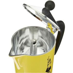 Non communiqué Cafetière Italienne Bialetti Rainbow Jaune Métal Aluminium 300 ml 6 Tasses - Publicité