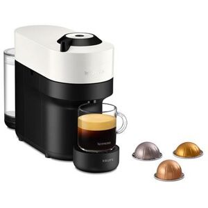 Machine à café Nespresso Krups Vertuo Pop Blanche YY4889FD Blanc coco - Publicité