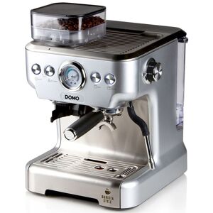 DOMO-ELEKTRO DOMO Machine a expresso avec broyeur intégré, 1620W DO725K