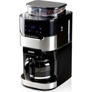 DOMO-ELEKTRO DOMO Cafetiere filtre programmable 12 tasses 900W, noir DO721K