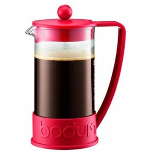 Bodum Cafetière à Piston Caffettiera Brazil Rouge avec logo 8 tasses - 1L - Bodum - 100.0000 - Publicité