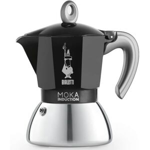 Bialetti Cafetière italienne induction Bialetti Moka Induction Noire - 6 tasses - 28.0000 - Publicité