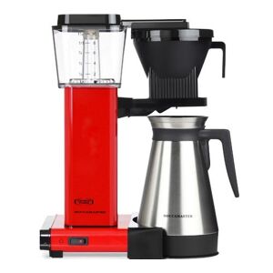 Moccamaster Cafetière filtre Moccamaster KBGT rouge avec verseuse isotherme 1.25L + offre cadeaux - Arrêt automatique - Publicité