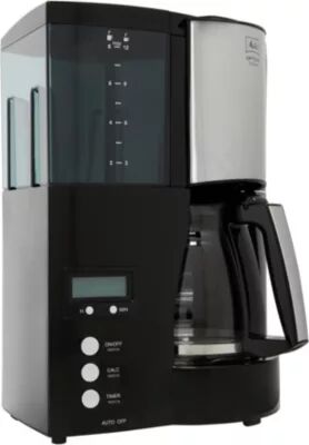 Melitta Cafetière MELITTA Optima Timer Noir Acie