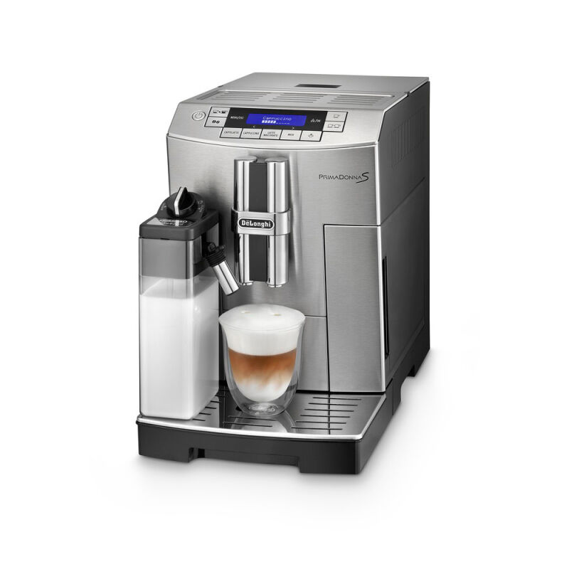 Machine à café argent Primadonna S De'Longhi ECAM 28.465.MB