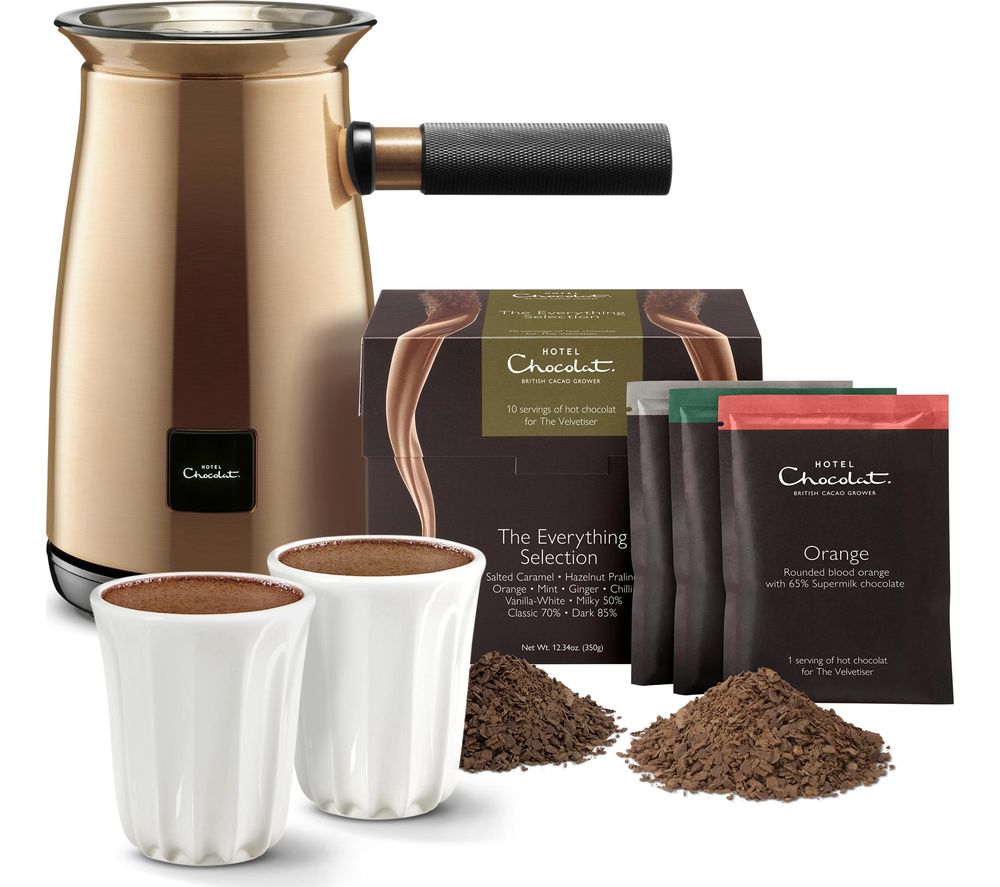 HOTEL CHOCOLAT HC01 Velvetiser Hot Chocolate Machine - Copper, Chocolate