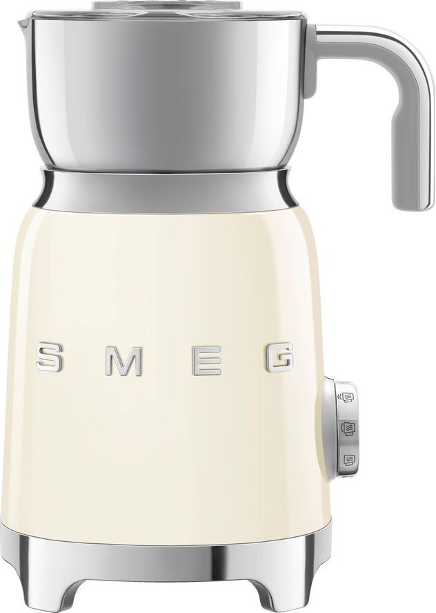 Smeg MFF01CRUK Milk Frother - Cream, Cream