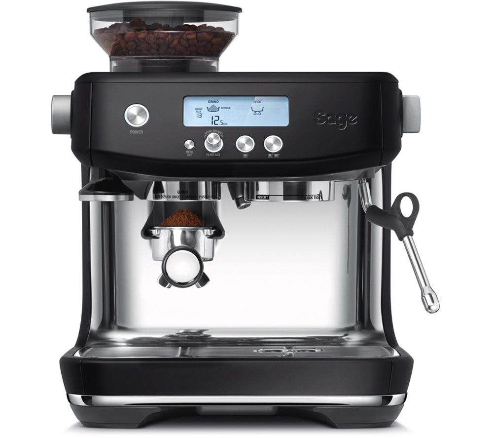 SAGE The Barista Pro SES878BTR Bean to Cup Coffee Machine - Black, Black