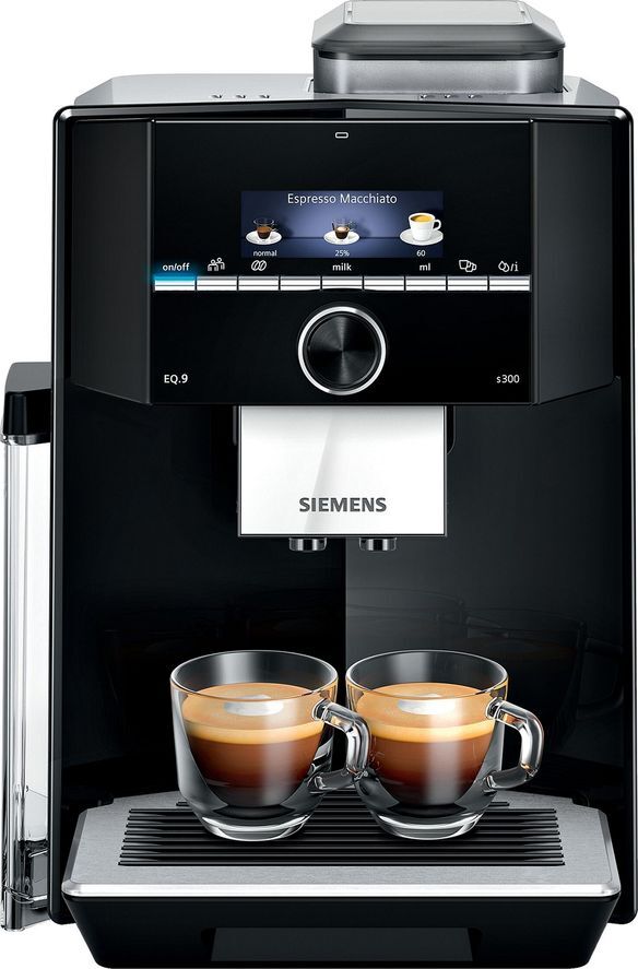 Siemens EQ.9 s300 TI923309RW Bean to Cup Coffee Machine - Black, Black