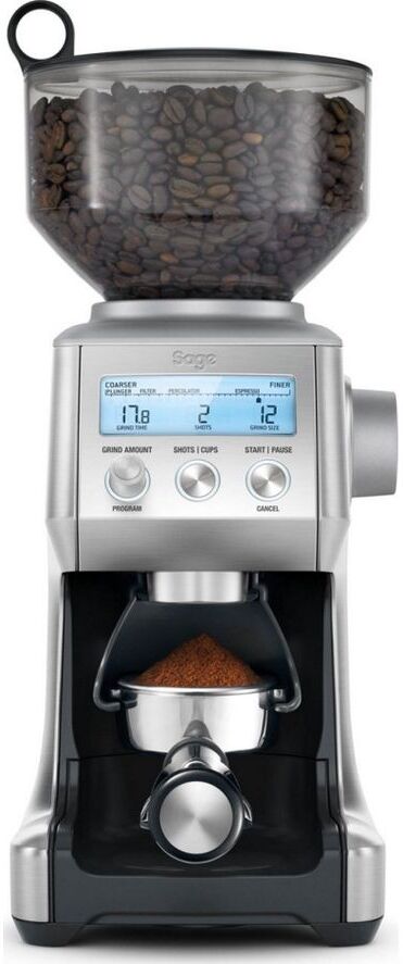 SAGE BCG820BSSUK Smart Grinder Pro - Silver, Silver