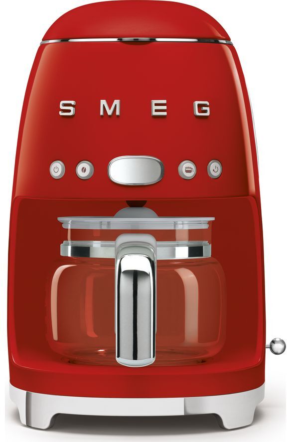 Smeg 50's Retro DCF02RDUK Filter Coffee Machine - Red, Red