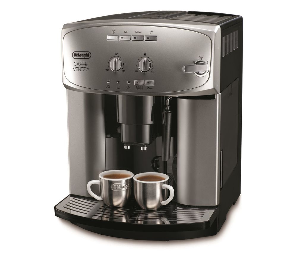 DeLonghi Caffe Venezia ESAM2200 Bean To Cup Coffee Machine - Silver &amp; Black, Silver
