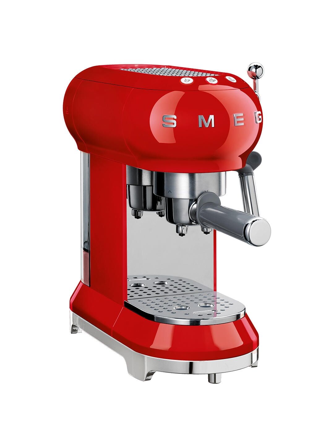 Smeg ECF01RDUK Coffee Machine Red