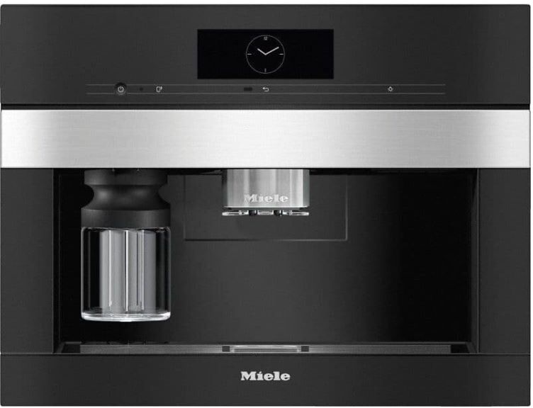 Miele CVA7845CLST Built-In Coffee Machine - Clean Steel