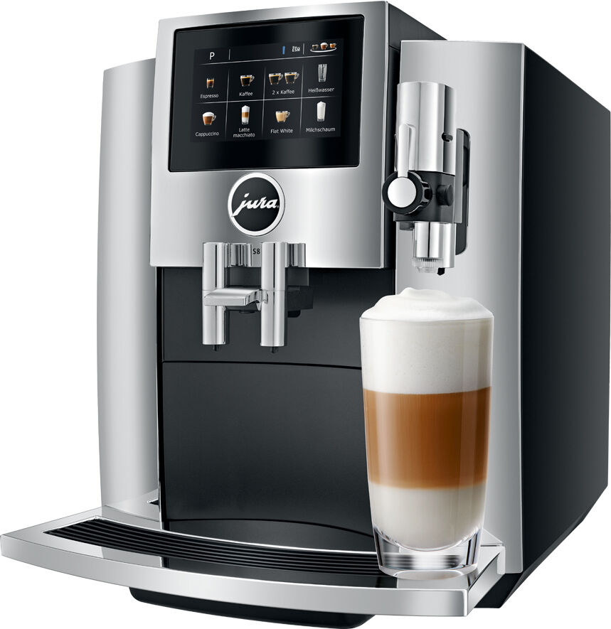 Jura 15443 S8 Coffee Machine - Chrome