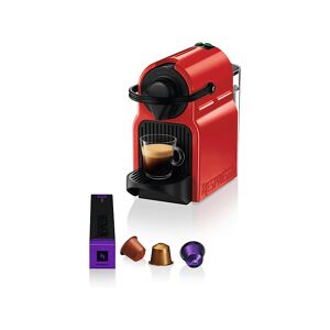 Krups Inissia XN1005K MACCHINA CAFFÈ CAPSULE, Rosso/Nero